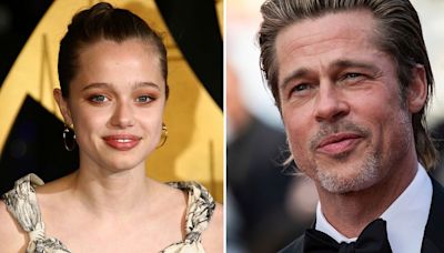 Why has Brad Pitt's daughter removed his surname from hers?