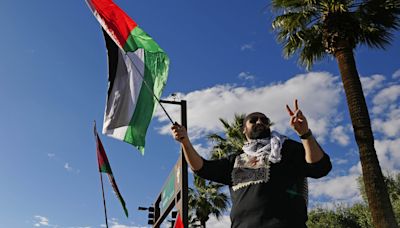 Who was arrested in ASU's pro-Palestine protest? How many were students?