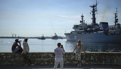 In a show of growing ties, Russian warships make a new visit to Cuban waters