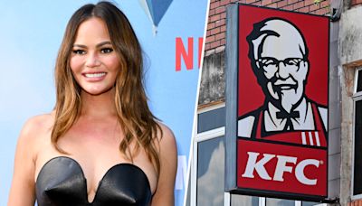 EXCLUSIVE: Chrissy Teigen plans to spend Mother’s Day with a bucket of KFC