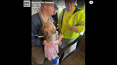 Toddler gets her head stuck in angel food cake pan, Pennsylvania photos show