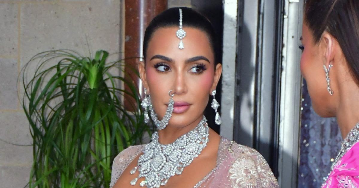 Kim Kardashian Bashed for Wearing 'Inappropriate' Red Outfits to Ambani Wedding in India: Photos
