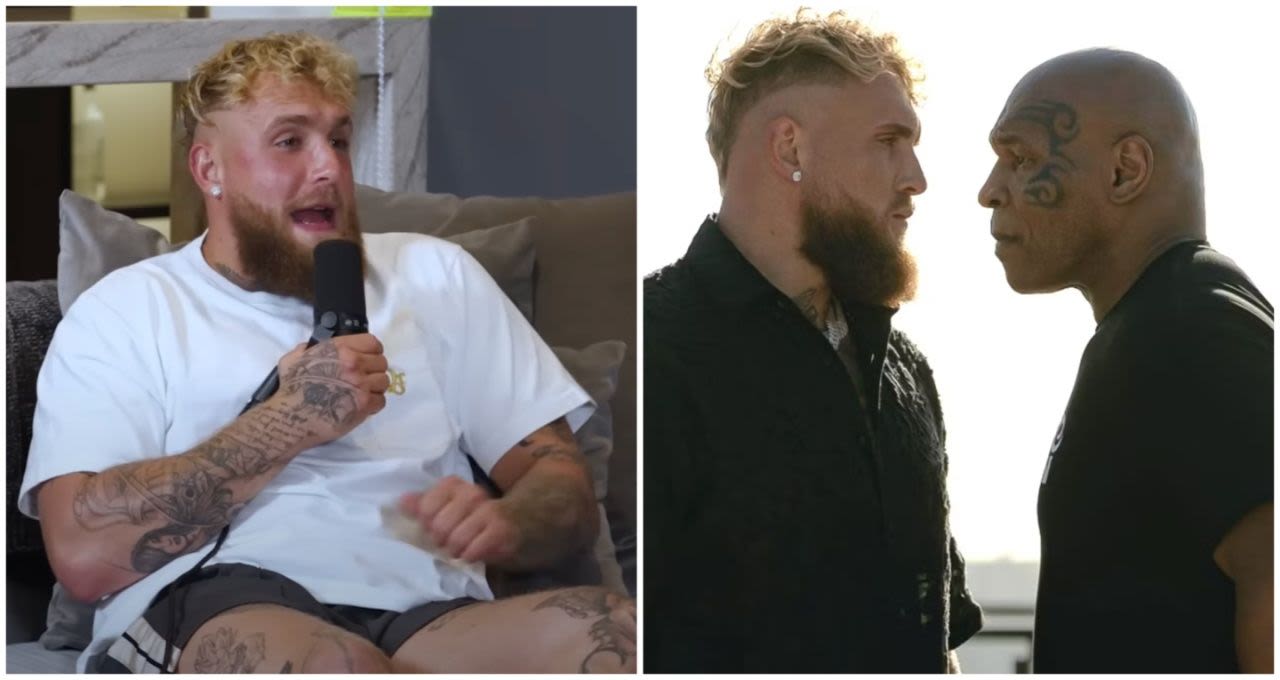 Jake Paul admits he's nervous about fighting Mike Tyson after watching training footage