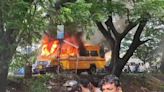 School bus catches fire in Kerala, none injured