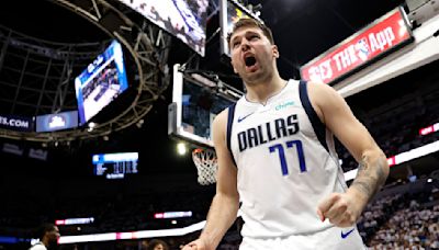 Luka Doncic takes over in first quarter, Mavericks go on to rout Timberwolves, advance to NBA Finals
