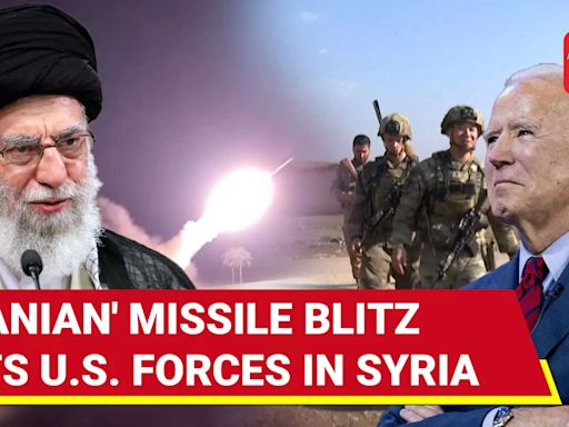 Iran's Proxies Attack U.S. Troops With 10 Missiles In Syria | Dramatic Escalation Amid Gaza War