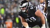 Eagles OL Landon Dickerson suffers injury prior to Super Bowl