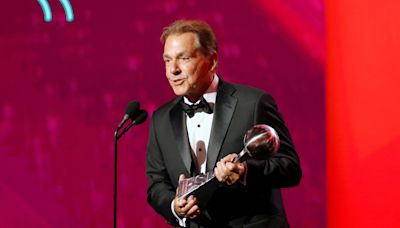 What advice former Alabama coach Nick Saban gave during memorable ESPYs acceptance speech