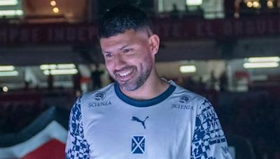 El Kun Agüero volvió a las canchas y terminó de la peor manera: qué le pasó