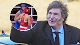 “A ver boluprogres, vengan a explicar esto”: el mensaje de Javier Milei sobre la polémica en el boxeo femenino de París 2024