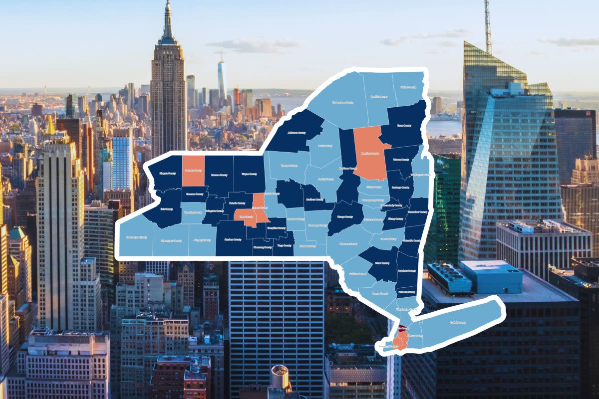 New York map reveals areas with most high school dropouts