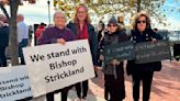 Ousted Texas bishop rallies outside US bishops meeting as his peers reinforce Catholic voter values