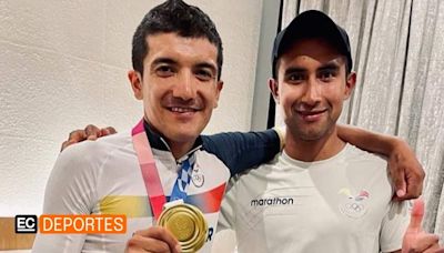 Richard Carapaz y Jhonatan Narváez 'distanciados' por el cupo olímpico
