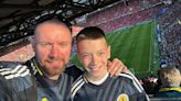 Father and son watching Scotland match in Germany ‘confident’ team will win