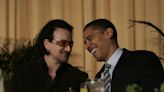 Bono says he passed out in the Lincoln Bedroom at the White House after having a drink with President Obama
