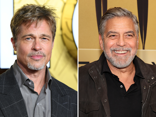 Brad Pitt and George Clooney reunite for first time in 16 years in teaser for new thriller