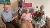 Lovely big fuss made of Dorothy for her 103rd birthday!