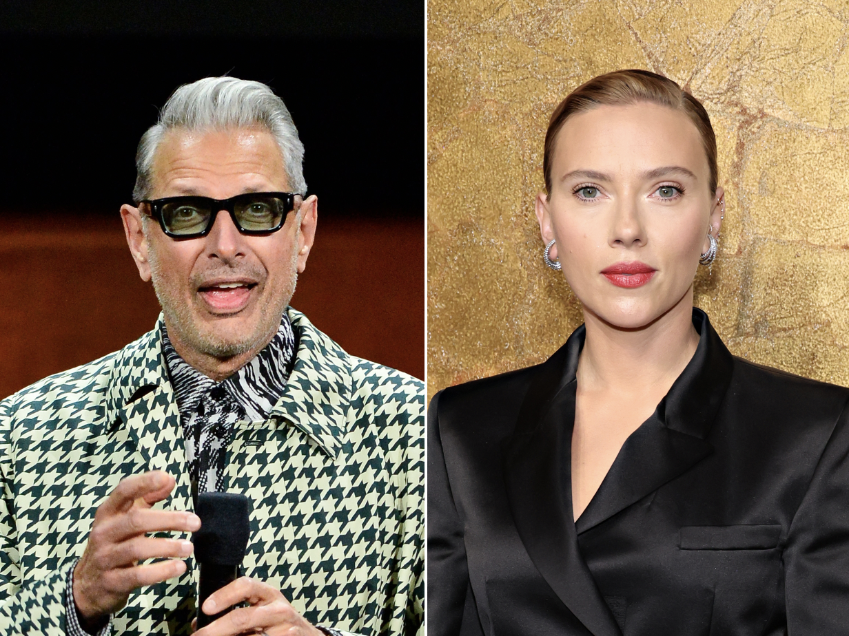 Jeff Goldblum Surprises Scarlett Johansson With Video Message Welcoming Her Into the ‘Jurassic’ Family: ‘Don’t Get Eaten! Unless...