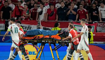 Hungary striker Barnabas Varga released from hospital following horror collision against Scotland