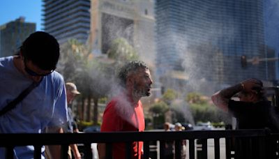Las Vegas eyes record of 5th consecutive day over 115 degrees as heat wave continues to scorch US