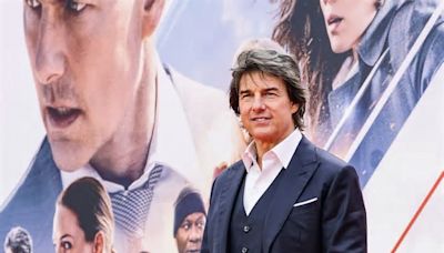 Tom Cruise 'hires hawks' to stop pigeons causing chaos while filming Mission Impossible 8 in London