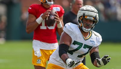 First-round pick Jordan Morgan settles in at right guard as Packers search for best 5 on OL