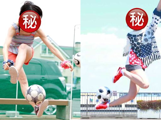 美女憑超狂球技封日本足球隊勝利女神 新招「屁股頂波」震驚網民
