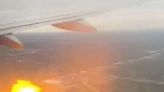 Video: Bird strike causes engine fire on Sunday American Airlines flight in Columbus