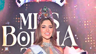 Miss Bolivia Universo 2024 educa y motiva en su plataforma - El Diario - Bolivia