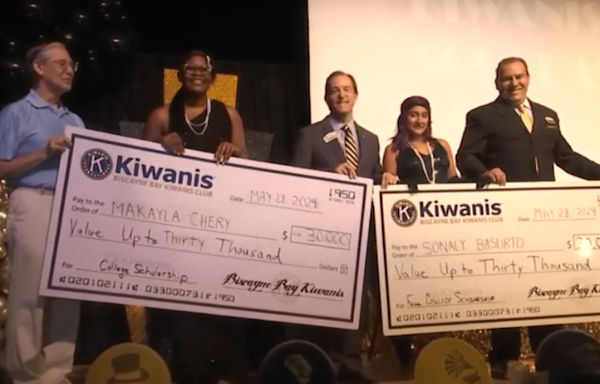 Thousands in scholarships given to students at Booker T. Washington High School in Miami