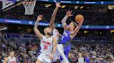 Detroit Pistons' Evan Fournier, once buried on another bench, now serves vital role