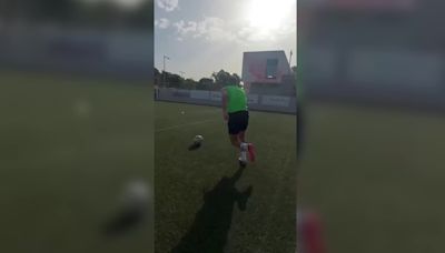 Lewandowski se entrena durante las vacaciones - MarcaTV