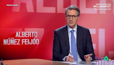 De la "amnistía a Begoña Gómez" al "vicepresidente Otegi": las 'exclusivas' de 'Alberto Núñez Feijóo' en El Intermedio