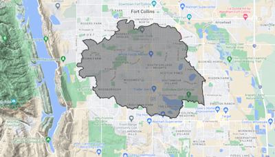 How big is Alexander Mountain Fire? How it compares to Fort Collins, Cameron Peak Fire