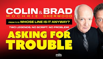 Colin Mochrie and Brad Sherwood Return to the Warner Theatre Next Week