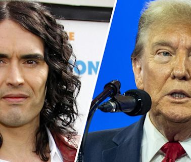 Russell Brand is interviewing GOP stars at the RNC—Trump used to dunk on him for having 'major loser' vibes
