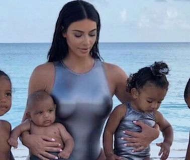 Kim Kardashian reveló que uno de sus hijos con Kanye West padece de una enfermedad crónica