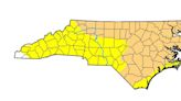 Drought is officially declared across North Carolina, while a heat wave lingers