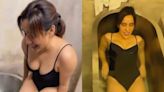 Sexy Video! Neha Sharma Flaunts Her Curves In Black Monokini As She Takes A Cold Plunge; Watch Hot Video - News18