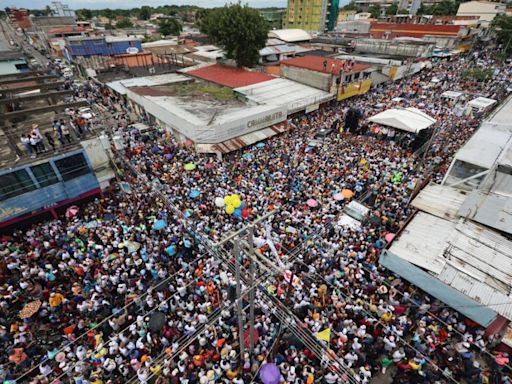 Barinas respondió masivamente a María Corina Machado y Edmundo González