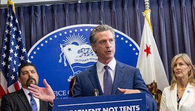 Gavin Newsom, citing the Supreme Court, tells California authorities to clear homeless encampments