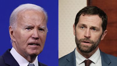 Biden took a swipe at skeptical House Democrat's military service during tense Zoom call, report says