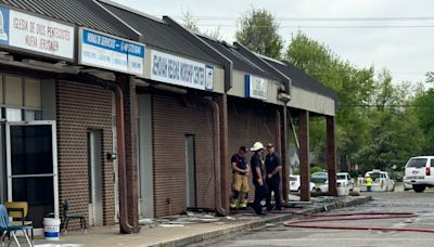 ‘The fire didn’t pass through’: Bethany church spared in strip mall fire