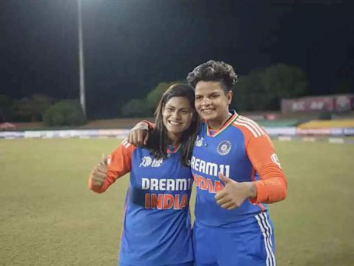 Watch: Shafali Verma and Radha Yadav relive India's resounding win against Nepal in Women's Asia Cup | Cricket News - Times of India