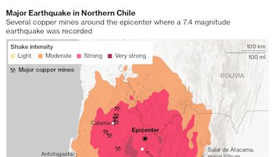 Earthquake Hits Northern Chile Near Copper, Lithium Mines (2）