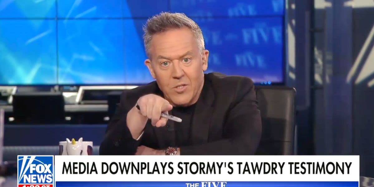 Greg Gutfeld Makes Truly Vile Comments About 'Sex God' Trump And Stormy Daniels