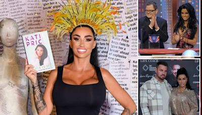 Four biggest shock revelations from Katie Price’s new book
