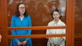 A Russian playwright and a theater director sentenced to prison on charges of advocating terrorism