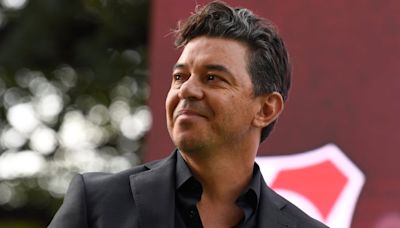 REAPARECIÓ Marcelo GALLARDO tras la derrota de River ante Godoy Cruz que generó rumores sobre la continuidad de Martín Demichelis