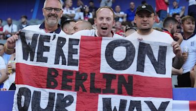 England fans face flights via Turkey or Norway to get to Euros final in Berlin